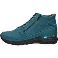 Wolky Chaussure à lacets 'Why' pétrole