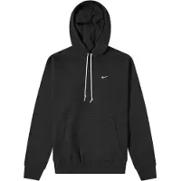 Nike Sweat à capuche en tissu Fleece Solo Swoosh pour homme - Noir | Taille XL