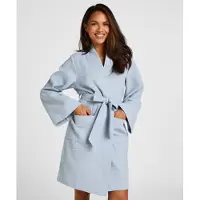 Hunkemoller Peignoir court bleu clair