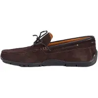 Desa Mocassin 'Herren-Schnürslipper aus Wildleder' marron