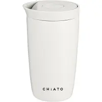 Chiato Mug isotherme Home dailySIP Milk White – 350 ml, blanc