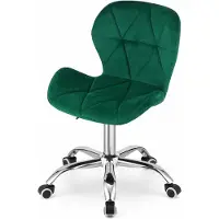 Modernhome Chaise Valora AVOLA - Verte x1 | Chaise polyvalente pour bureau, table ou coin