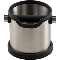 Sorso Recipient à marc Barista, acier inoxydable – argent
