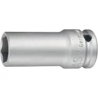 ASW Douille à choc 750 L 1 ″ 6 pans ouverture de clé 24 mm longueur 100 mm (24 mm)