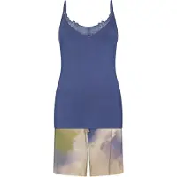 Pastunette Pyjama 'Shortama' bleu foncé