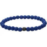 Lucardi Bracelet bleu / argent