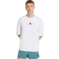 Adidas T-Shirt fonctionnel 'Power' noir / blanc