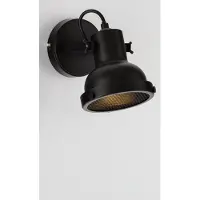 Lyora Applique murale Ruvi Noir Simple
