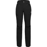 Mammut - Pantalon de montagne résistant et déperlant - Taiss SO Pants Women Black - Taille L - Noir