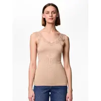 Pieces Haut 'PCBarbera' nude