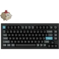 Keychron Clavier mécanique sans fil Q1 Ultra 8K Noir - Interrupteur Silk POM Rouge