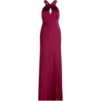 Vera Mont Robe de soirée rouge foncé