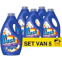Dash Détergent liquide Dash Golden Orchid 5 x 26 lavages - 5 x 1170 ml - Emballage avantageux