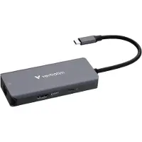 Verbatim 32157 USB-C Essentials Multiport HUB 6-Port with RJ45