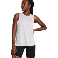 Under Armour Tech Twist Sleeveless T-shirt Blanc S Femme