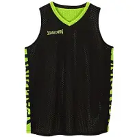 Spalding Essential Reversible Shirt Trikot schwarz/fluo gelb XXL