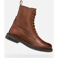 Geox Bottes Chelsea marron foncé pour femmes , modèle Serilda, taille 37,5