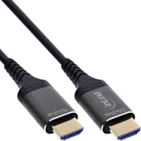 InLine 17915X câble HDMI 15 m HDMI Type A (Standard) Noir