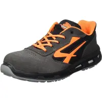 U Power Red Lion Orange, chaussures de sécurité, légères et confortables, nylon extrêmement respirant, protection anti-crevaison, insert Infinergy, avec embouts en aluminium - Orange 37