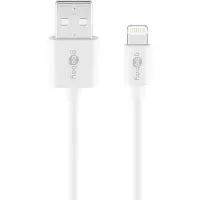 Goobay Câble de recharge et de synchronisation USB Lightning, 2 m