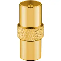Goobay Câble de raccordement 70318 [1x antenne femelle 75 ? - 1x antenne mâle 75 ?] 3.00 m blanc