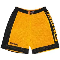 Spalding Short réversible orange 164 cm pour garçon orange 164 cm