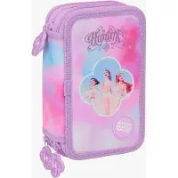 Safta Chasseurs de démons Artiste Kpop triple trousse à crayons 37 pièces