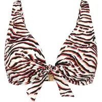 Triumph Hauts de bikini ' Red Label Summer Wild ' marron / blanc