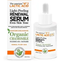 The Conscious Sérum rénovateur à l'acide lactique et à la camomille bio 30ML