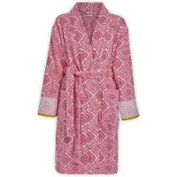 Pip studio Peignoir Pip Studio Jacquard Check Donker Roze-S