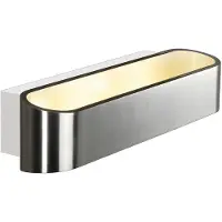 SLV Applique murale LED Asso 300 2x5w - 3000K - 30cm gris métal