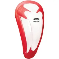 Shock Doctor Coquille athl tique ventil e BioFlex pour gar ons, rouge, petite