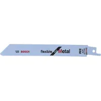 Bosch Lot de 100 lames de scie sabre Flexible for Metal 150x19x0,9 mm