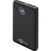 Goobay USB C - 0,3 mètre - Noir - 10 000 mAh -