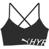 Puma Soutien-gorge de sport 'x Hyrox Pwrmode' noir / blanc