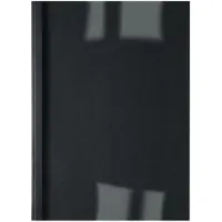 GBC Thermabind Linenweave - 1.5 Mm - A4 (210 X 297 Mm) - 15 Feuilles - 150 Micromètres - Noir, Transparent - 250 G/M² - 100 Unités Couverture À Reliure Thermique