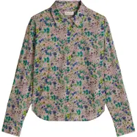 Marc O'Polo Chemisier bleu / pétrole / vert clair / rose ancienne