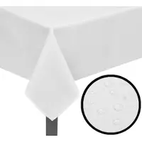vidaXL Nappes de table 5 pcs Blanc 250x130 cm