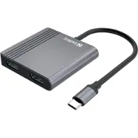 Sandberg Station d'accueil USB-C 2xHDMI+USB+PD