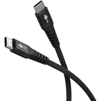 Goobay 73954 Câble USB 2.0 2 m USB C Noir