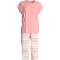 Calida Pyjama 'Lovely Nights' rouge pastel