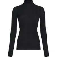 Hunkemoller T-shirt 'Turleneck Cashmere' noir