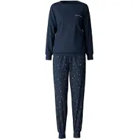 Calida Pyjama marine / blanc