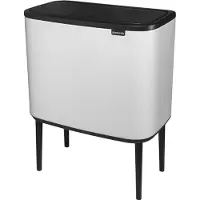 Brabantia Poubelle Bo Touch Bin 36 L, blanc