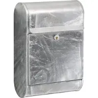 Allux postkasse model 9000 galvaniseret