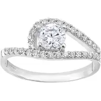 Diamant L'Eternel Bague argent