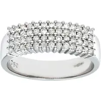 Diamant L'Eternel Bague argent