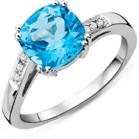 Diamant L'Eternel Bague argent