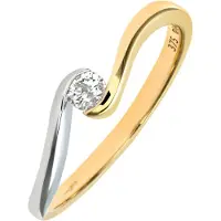 Diamant L'Eternel Bague or