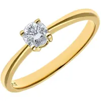 Diamant L'Eternel Bague or